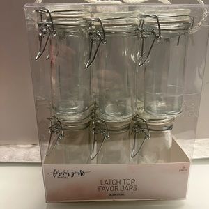 Mini glass jars